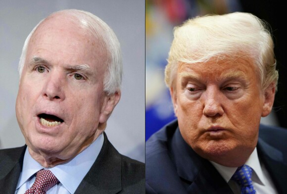 - Stoppet minneord om John McCain